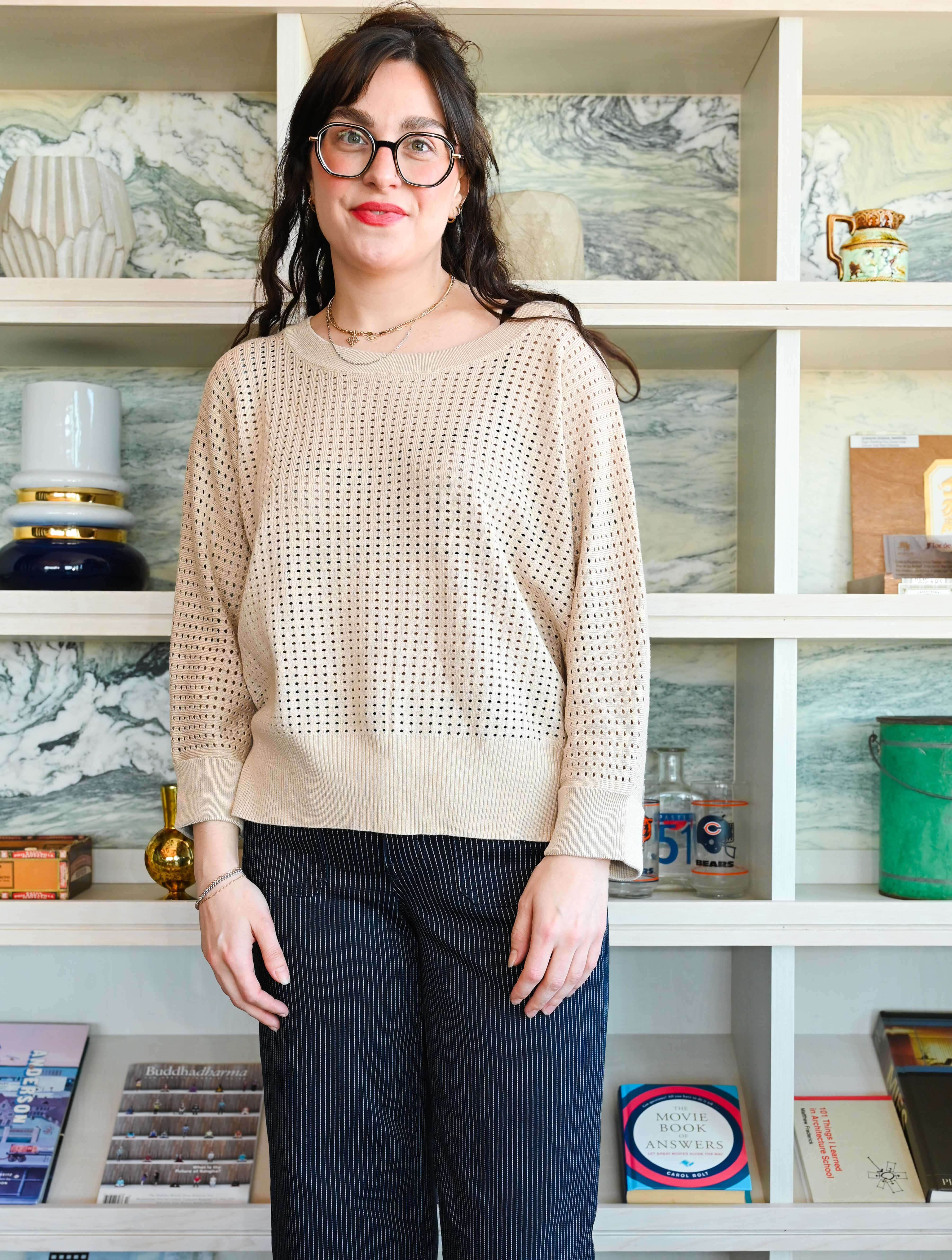3/4 Sleeve Lightweight Pullover - Image 4