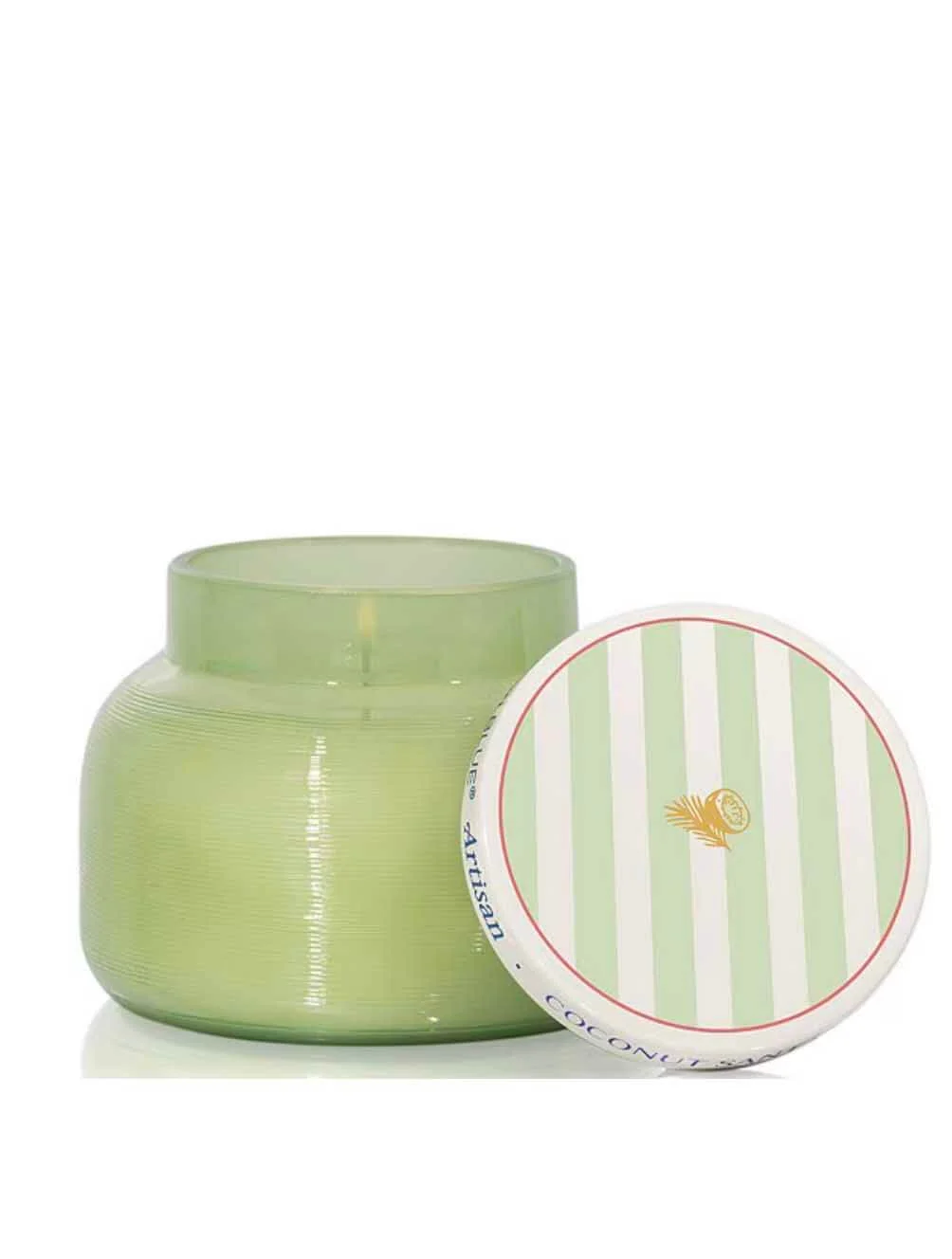 Capri Blue Artisan Caffe Capri 8 oz Petite Coconut Santal Candle - Image 2