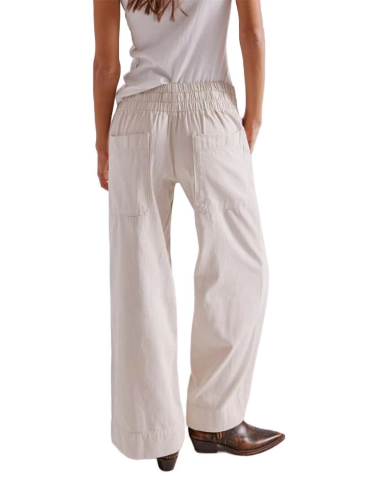 Free People Breezy Denim Pull-On Pants - Image 6