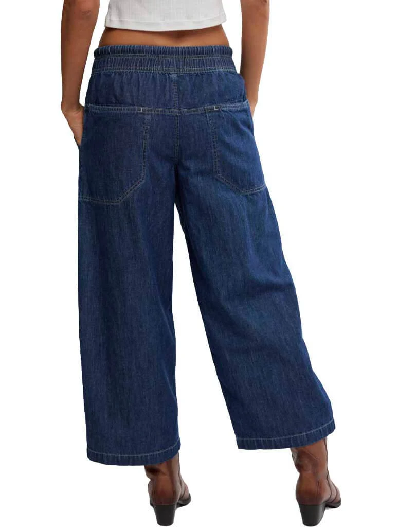 Free People Easy Peasy Pull-On Jeans - Image 4