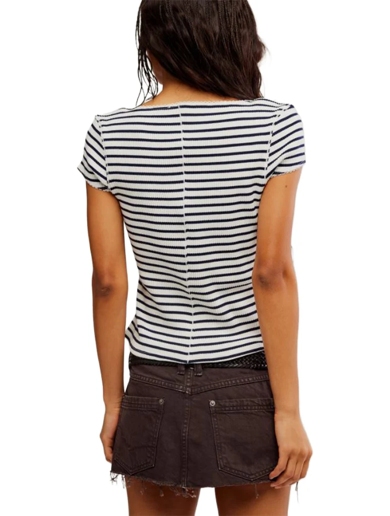 Free People Most Wanted Striped Cardi - Image 6