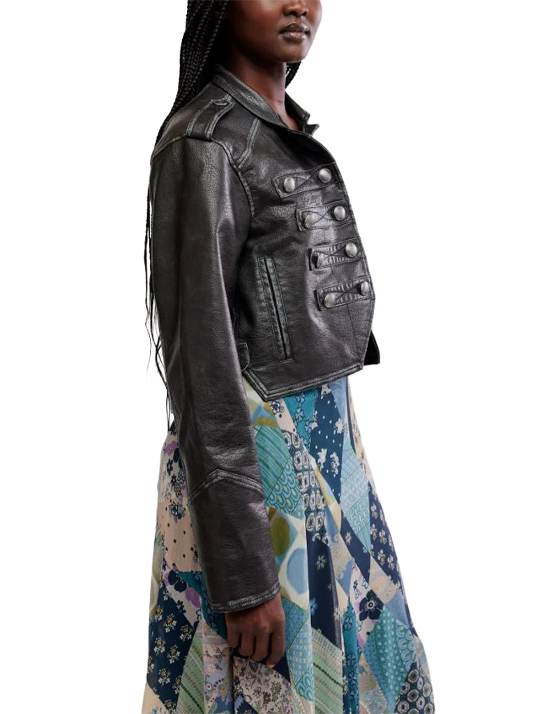 Free People Ryland Vegan Band Jacket - Image 2