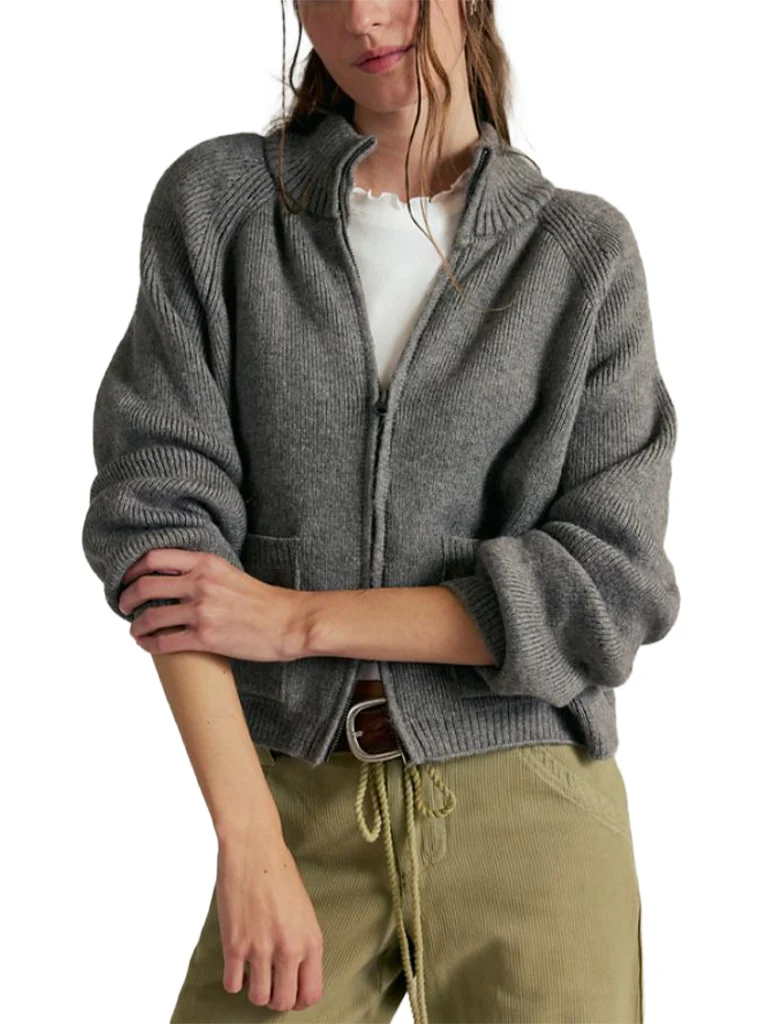 Free People WTF On It Half Zip