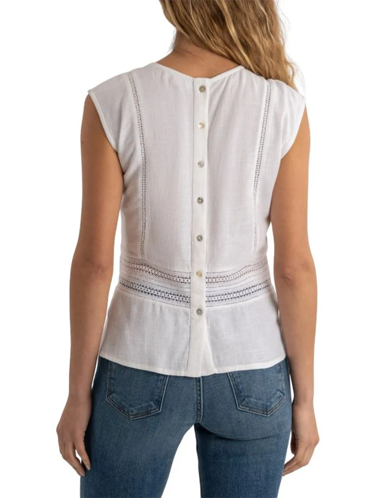 Kut from the Kloth Carly Crochet Tank Top - Image 2