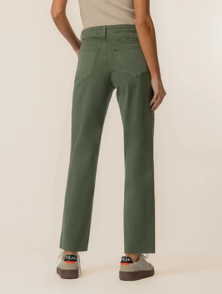 Kut From The Kloth Charlotte High Rise Wide Leg With Raw Hem - Image 3