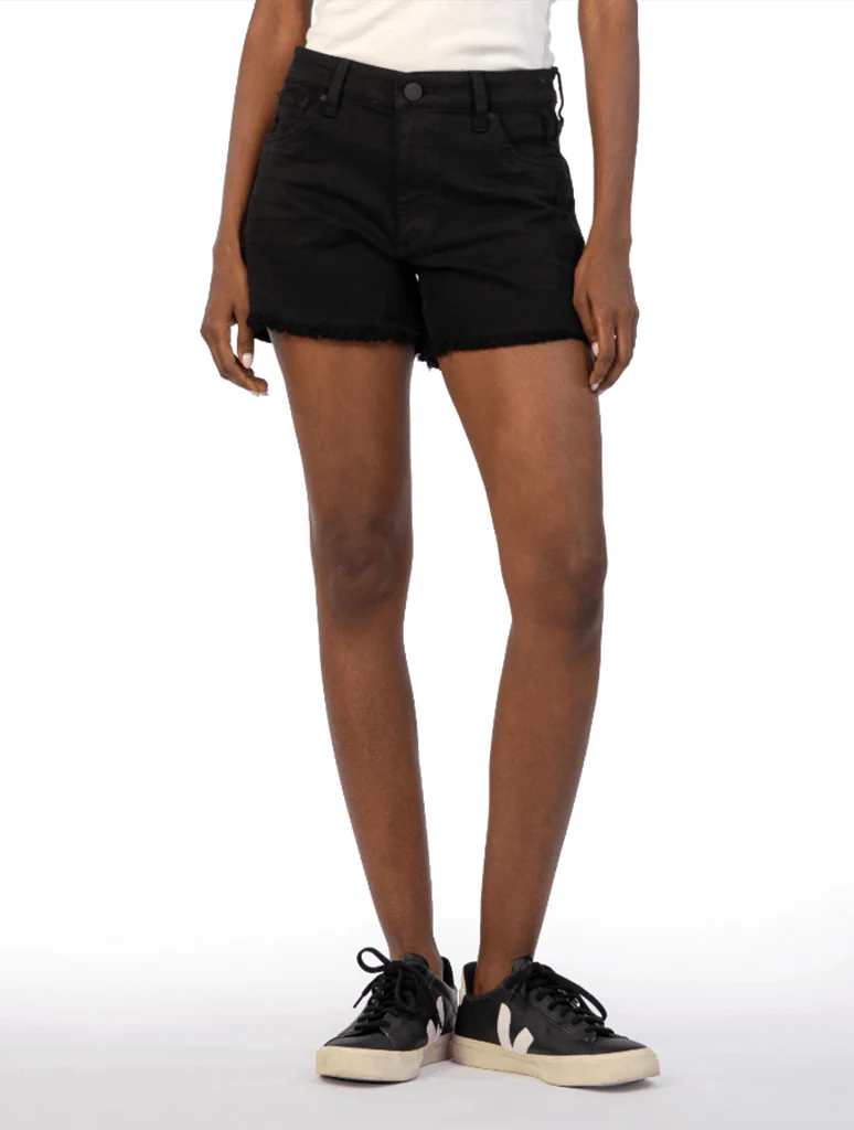 Kut From The Kloth Jane Short with Fray Hem