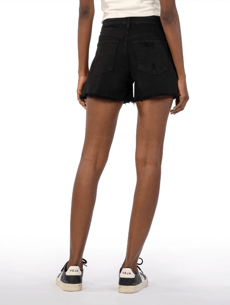Kut From The Kloth Jane Short with Fray Hem - Image 3