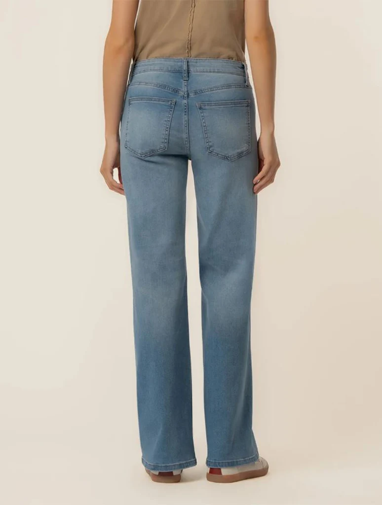 Kut from the Kloth Jean Wide Leg Clean Hem Jeans - Image 3