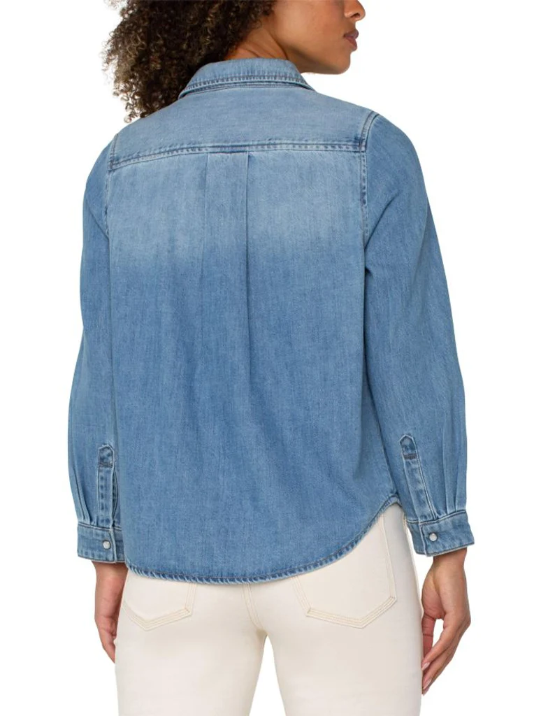 Liverpool Shirt with Pockets - Image 3