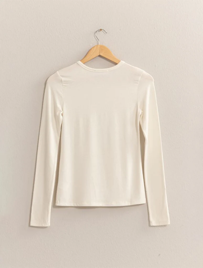Long Sleeve Crewneck Top - Image 4