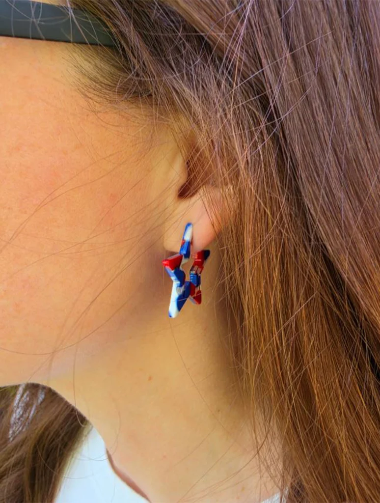 Mini Star Hoops - Image 3