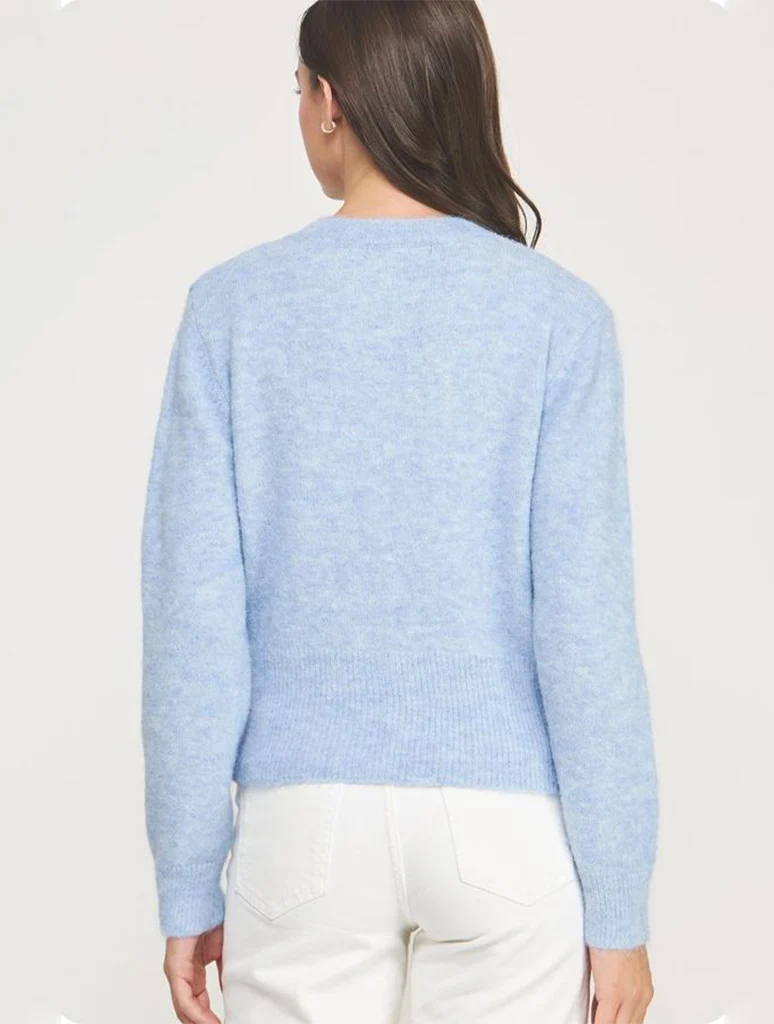 Multi Color Button Knit Cardigan  FINAL SALE - Image 8