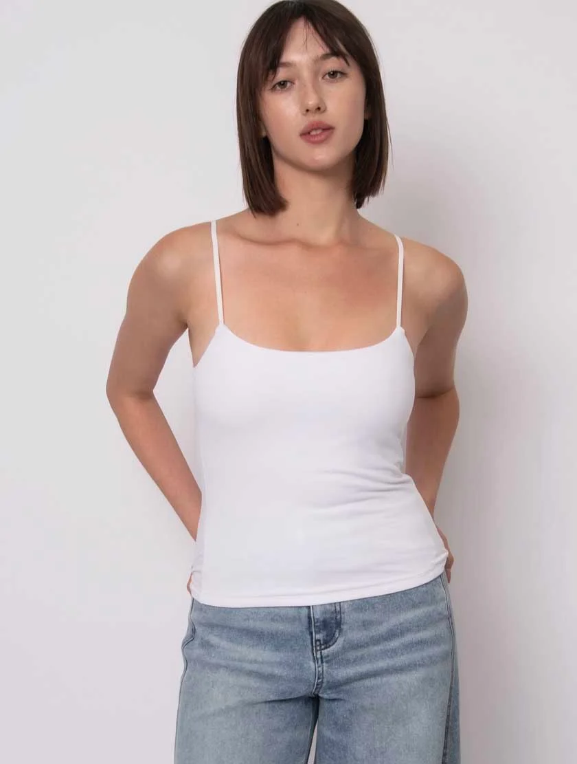 Perla Signature Second Skin Adjustable Strap Top