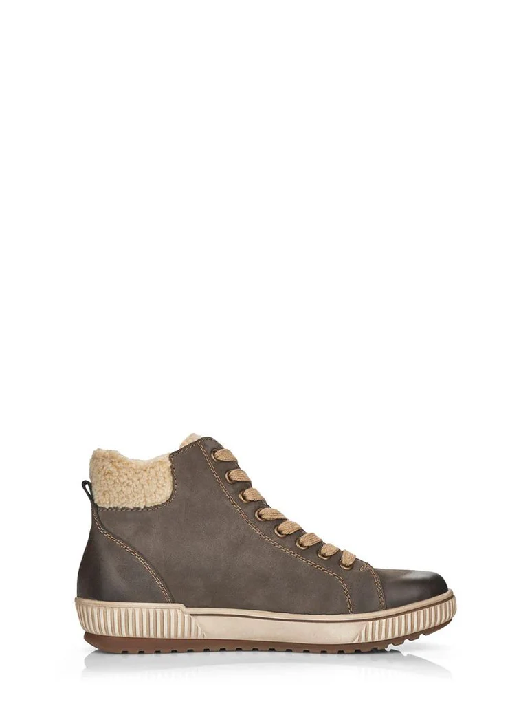 Remonte Maditta Faux Shearling Trim Sneaker - Image 10