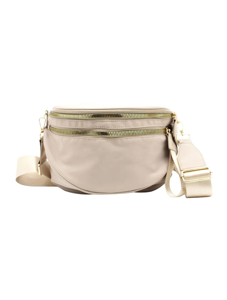 Solid Crossbody Bag - Image 3