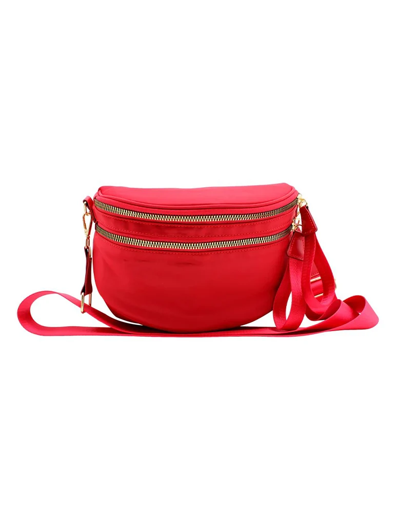 Solid Crossbody Bag - Image 4